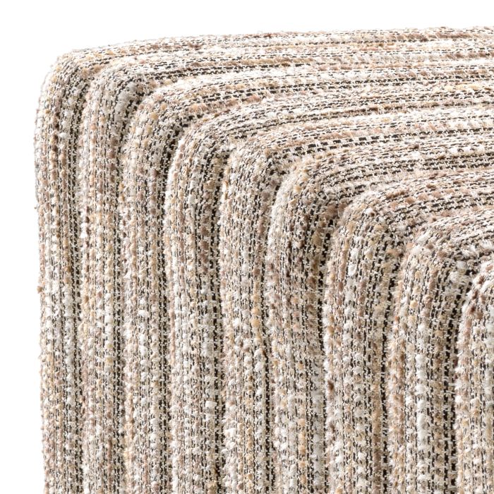 Banc en tissu Mademoiselle beige | Eichholtz Bente