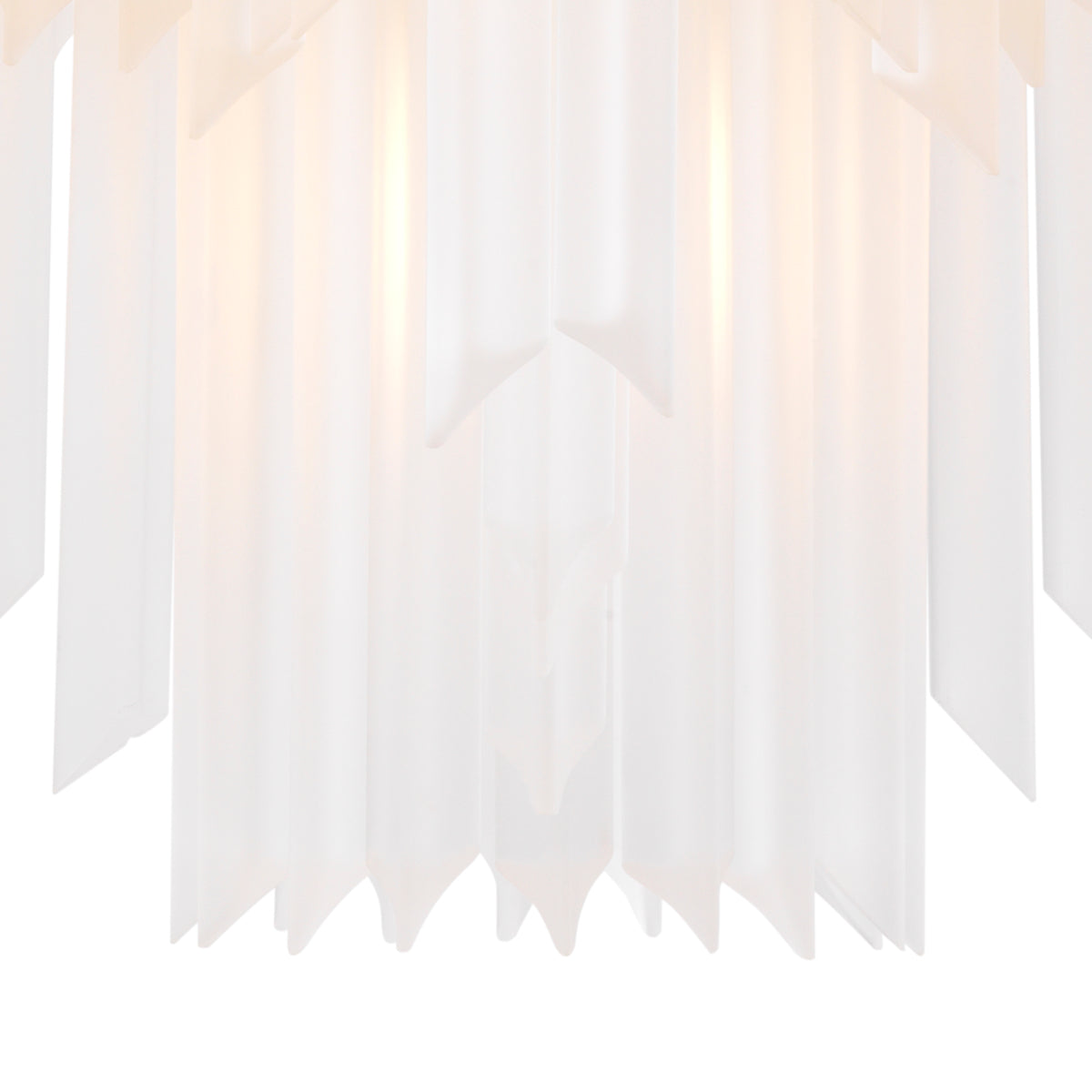 Chandelier en nickel et verre dépoli | Eichholtz Pulsar - vue d'ambiance | REMO-HOME