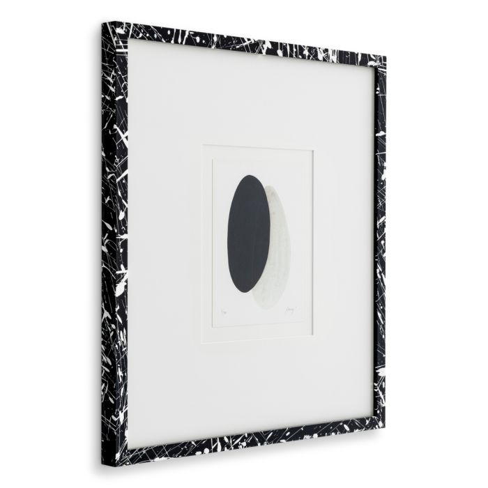Illustrations en bois noir et blanc (lot de 4) | Eichholtz Ravagni