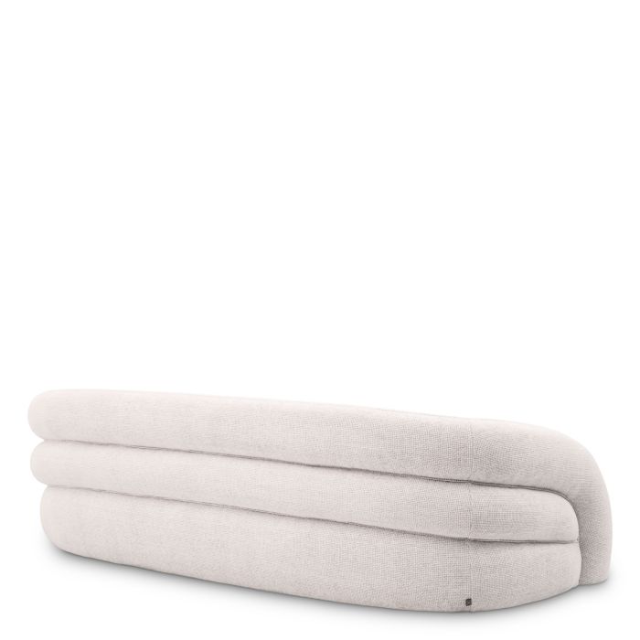 Canapé 3 places en tissu blanc cassé | Eichholtz Novelle