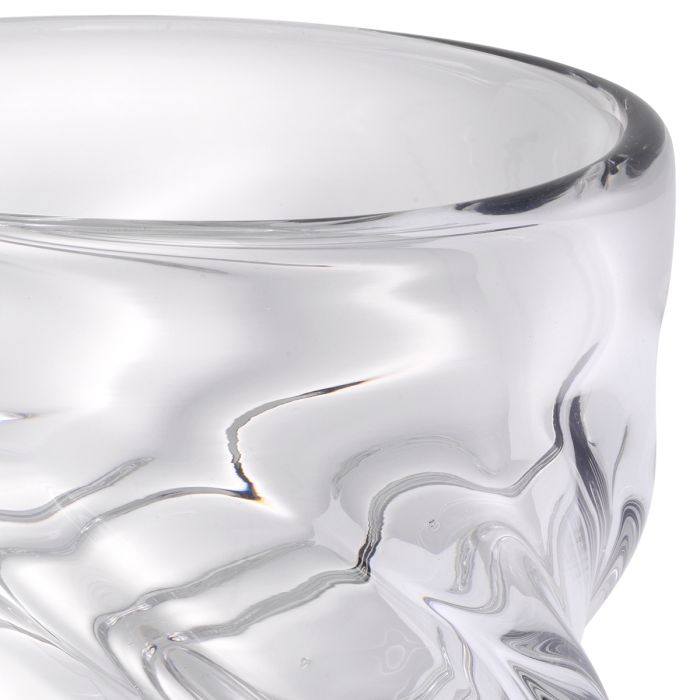 Vase en verre soufflé blanc | Eichholtz Angelito S