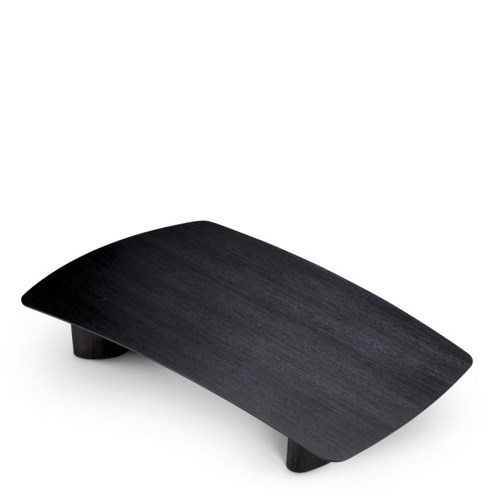 Table basse en chêne anthracite | Eichholtz Bergman