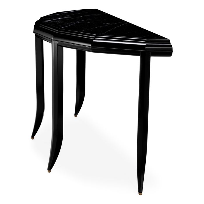 Console en marbre noir | Eichholtz Javier