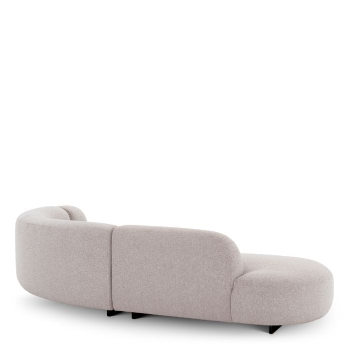 Canapé d'extérieur modulable 5-6 places gris | Eichholtz Bjorn L