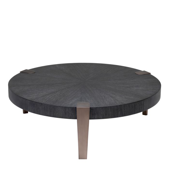 Table basse en chêne anthracite | Eichholtz Oxnard