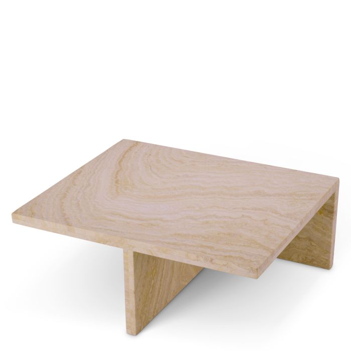 Table basse en travertin | Eichholtz Amara High