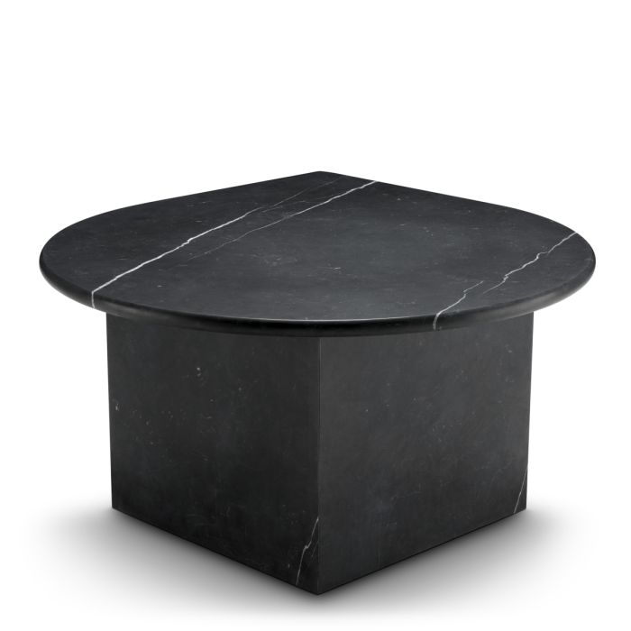 Table basse en marbre noir (lot de 3) | Eichholtz Naples