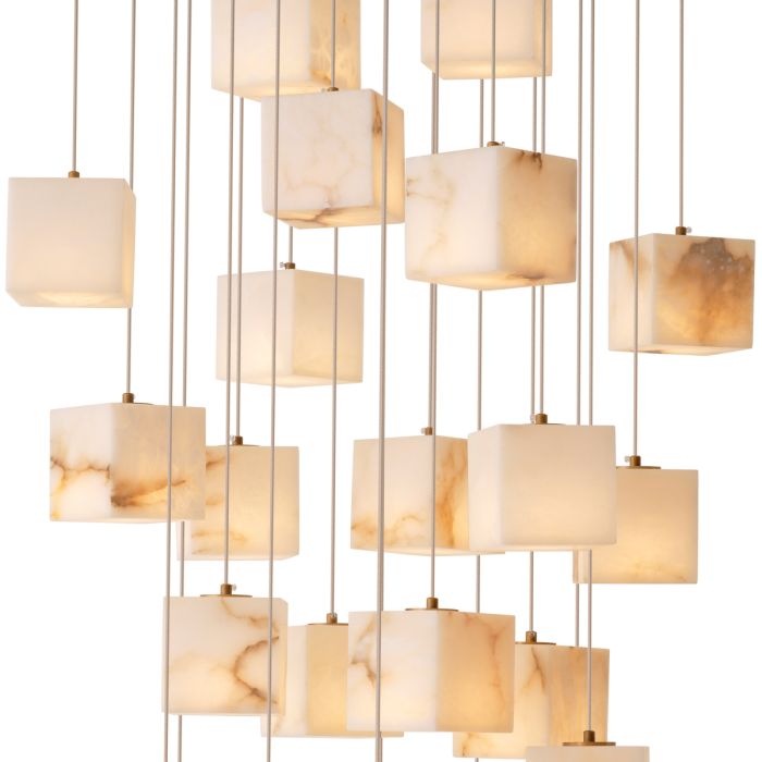 Lustre doré en albâtre | Eichholtz Duboce