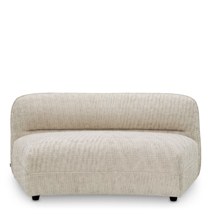 Module central modulable en tissu beige | Eichholtz Grand Avenue