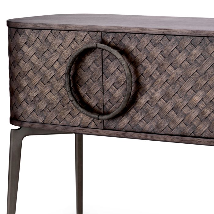 Buffet en chêne tressé marron | Eichholtz Nilsson