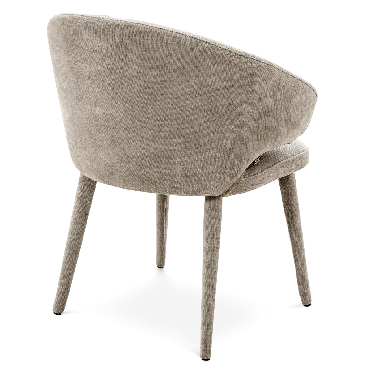 Chaise de salle à manger en clarck sand | Eichholtz Cardinale - vue d'ambiance | REMO-HOME