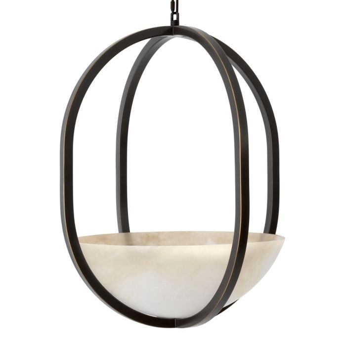 Lustre en bronze et albâtre | Eichholtz Scapa