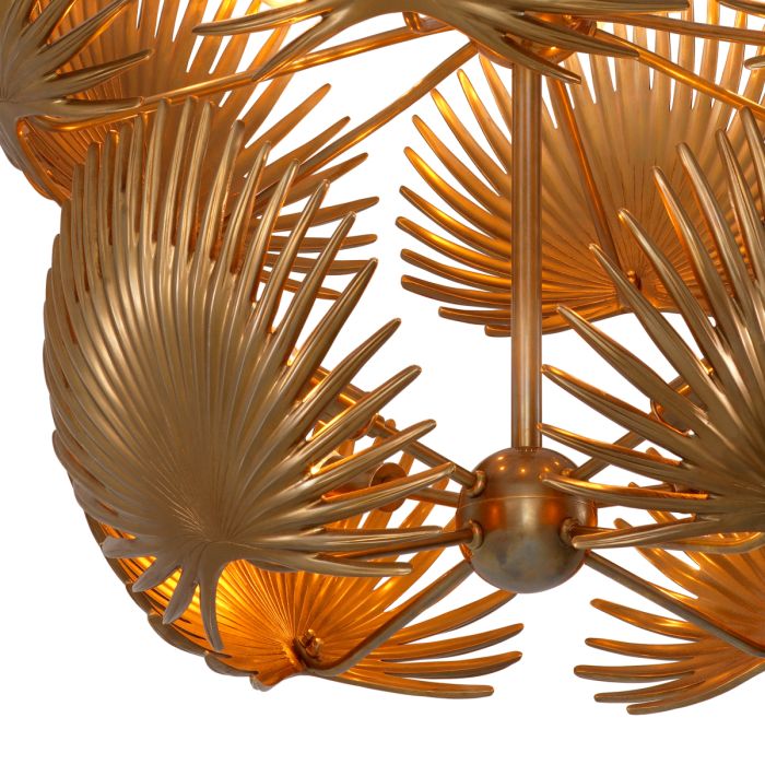 Lustre en laiton | Eichholtz Foliage