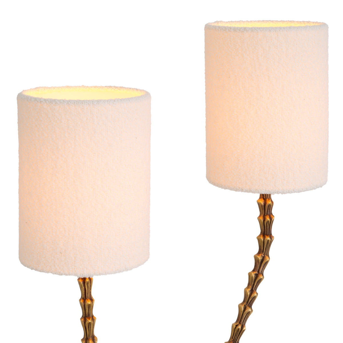 Lampe de table en laiton vintage avec abat-jour | Eichholtz Forenza - vue d'ambiance | REMO-HOME