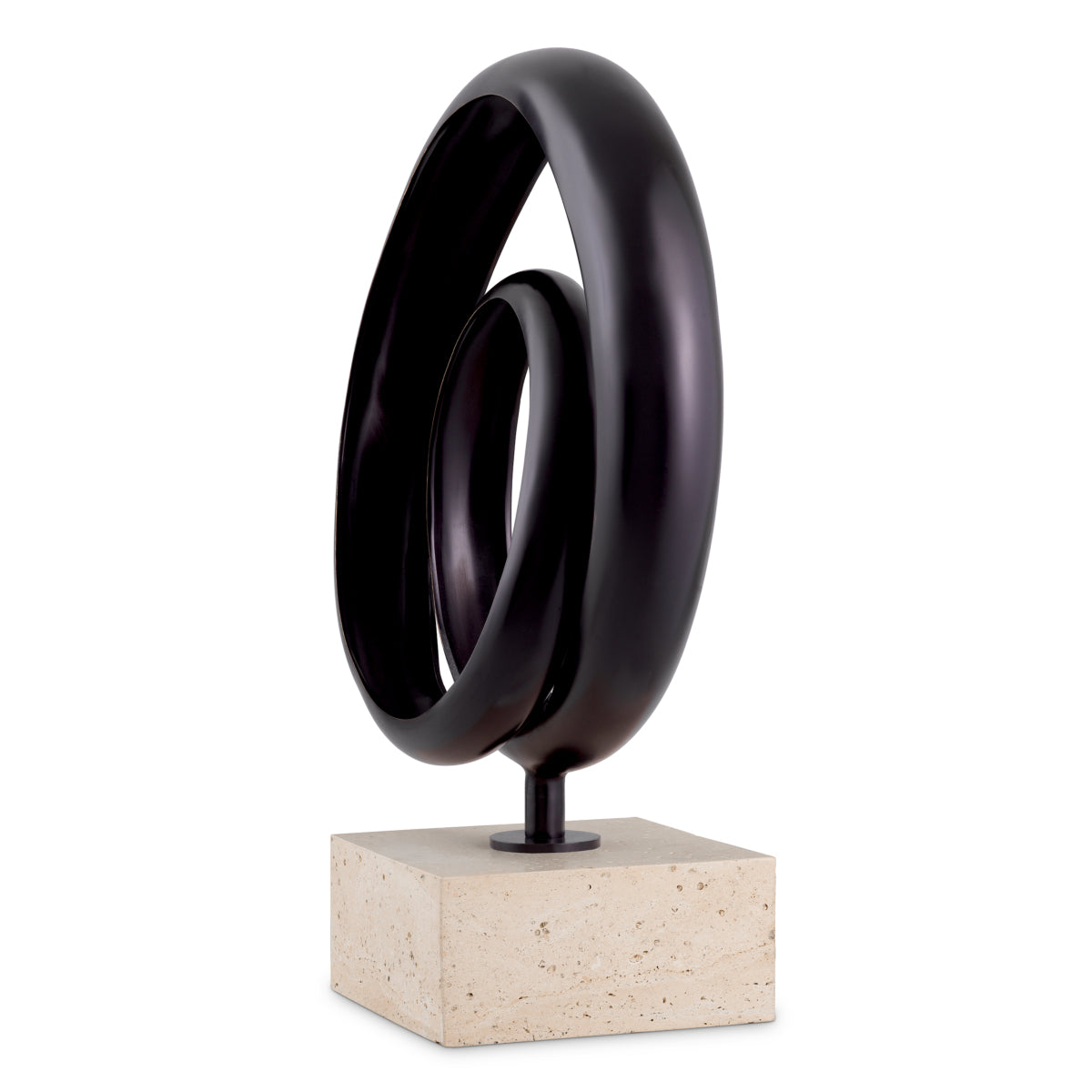 Objet Elena en finition bronze et travertin | Eichholtz Elena - vue d'ambiance | REMO-HOME