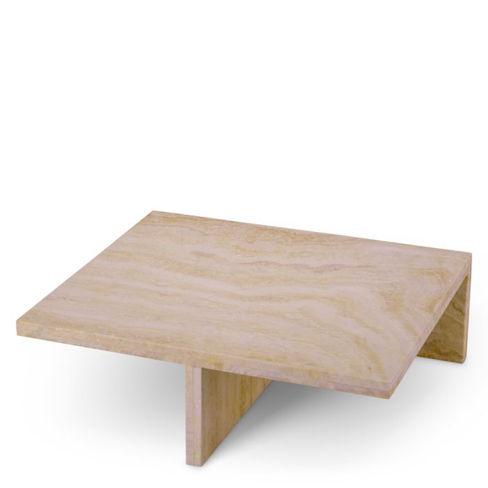 Table basse en travertin | Eichholtz Amara Low