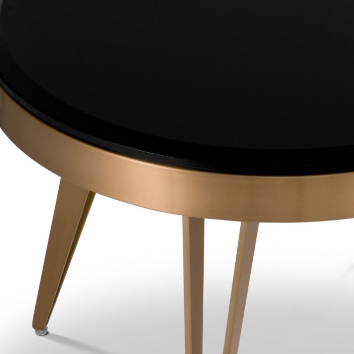Table d'appoint en laiton brossé | Eichholtz Rocco