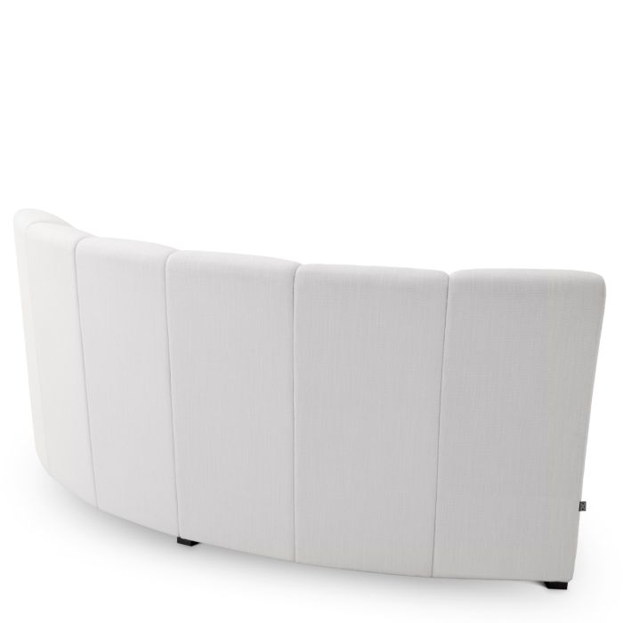 Module d'angle en tissu blanc | Eichholtz Lando