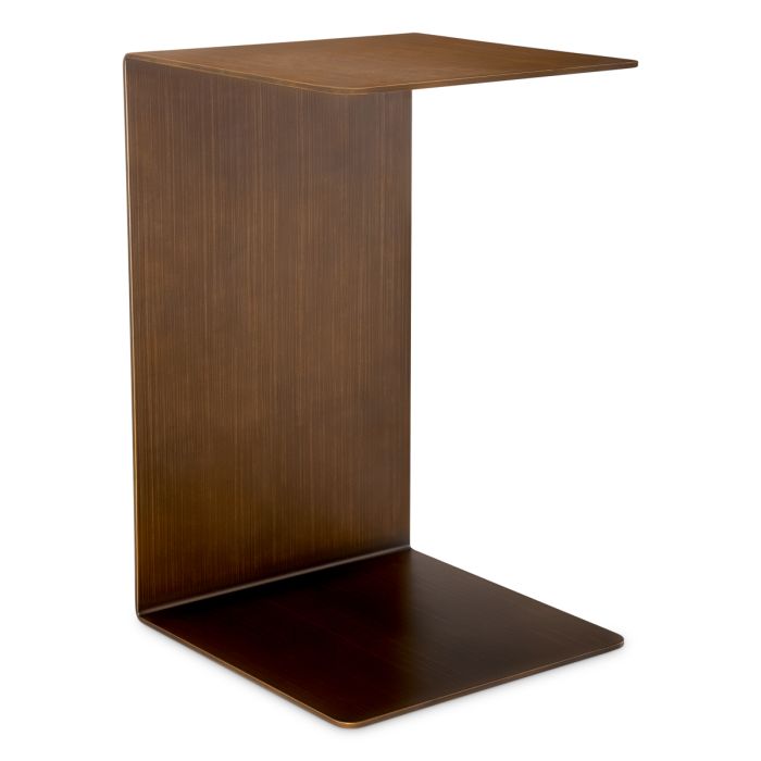 Table d'appoint en laiton brossé | Eichholtz Panarea