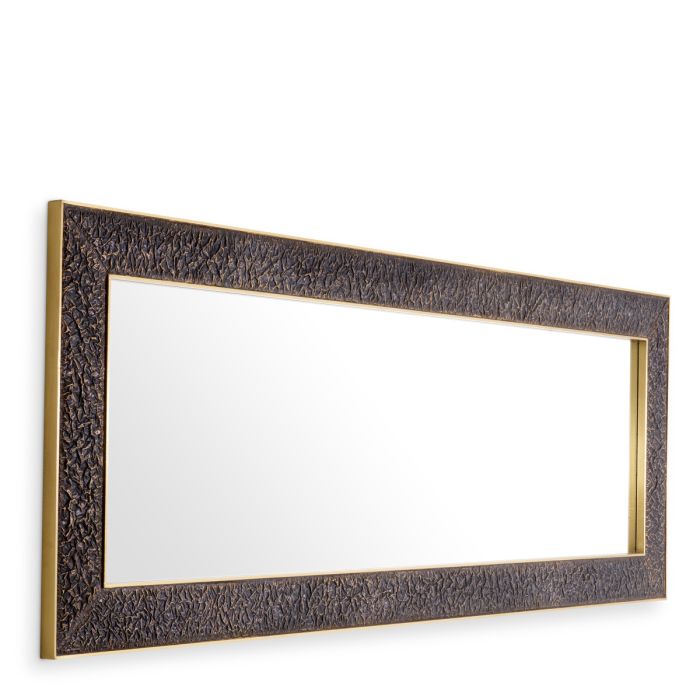 Miroir rectangulaire en bronze | Eichholtz Risto