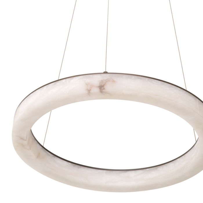 Lustre en bronze et en albâtre | Eichholtz Sankt Gallen S