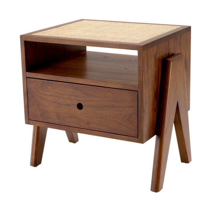 Table de chevet en bois marron | Eichholtz Latour