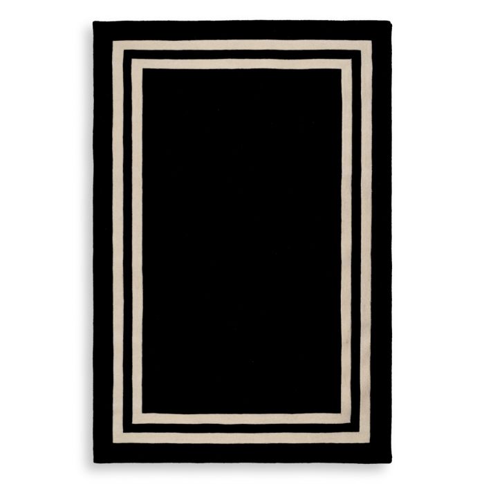 Tapis en laine noire 300 x 400 cm | Eichholtz Celeste