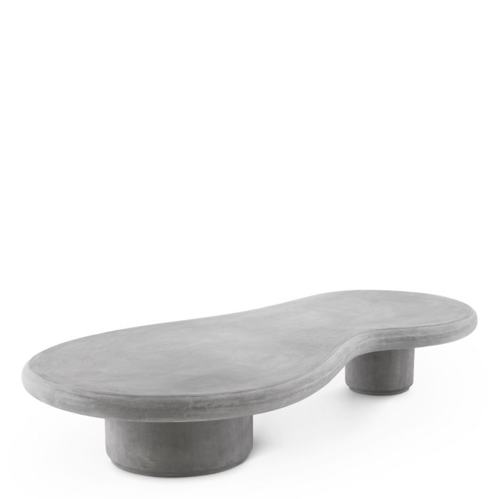 Table basse extérieur en béton gris | Eichholtz Erato