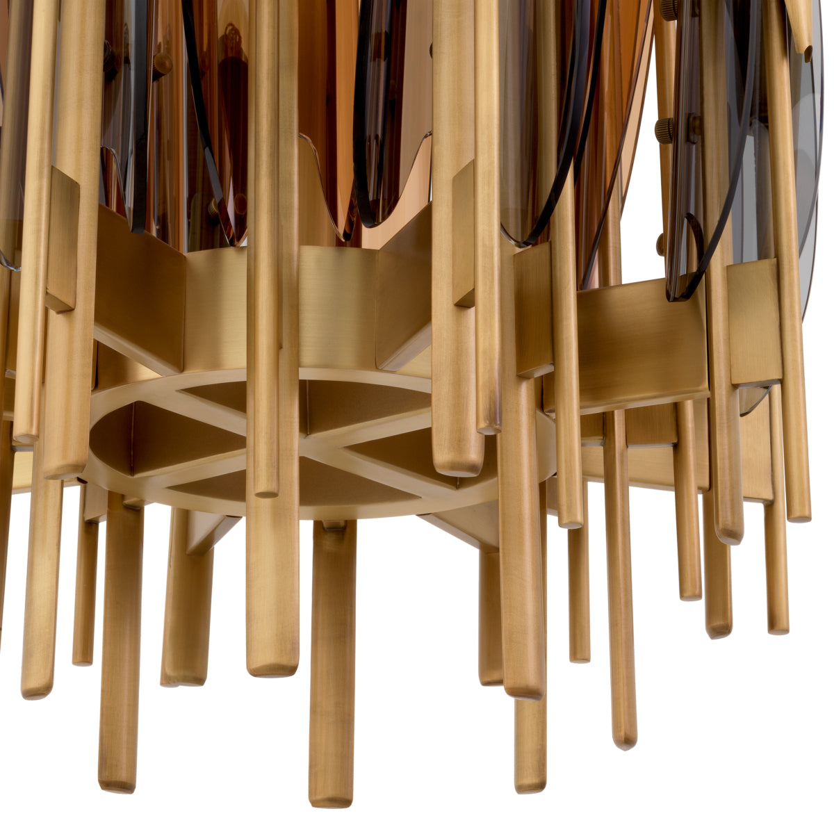 Chandelier en laiton antique | Eichholtz Sky - vue d'ambiance | REMO-HOME