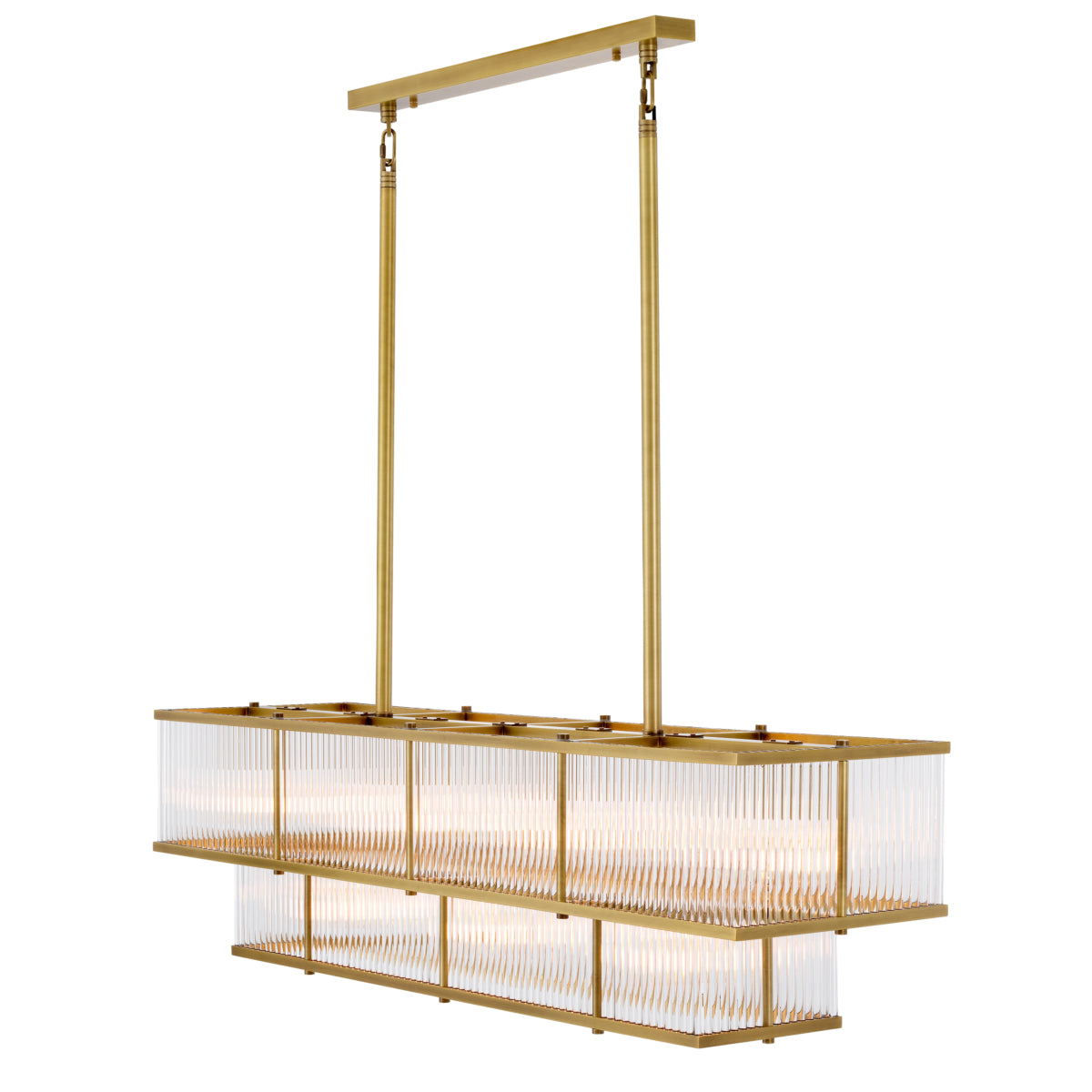 Chandelier en laiton antique | Eichholtz Le Marais - vue d'ambiance | REMO-HOME