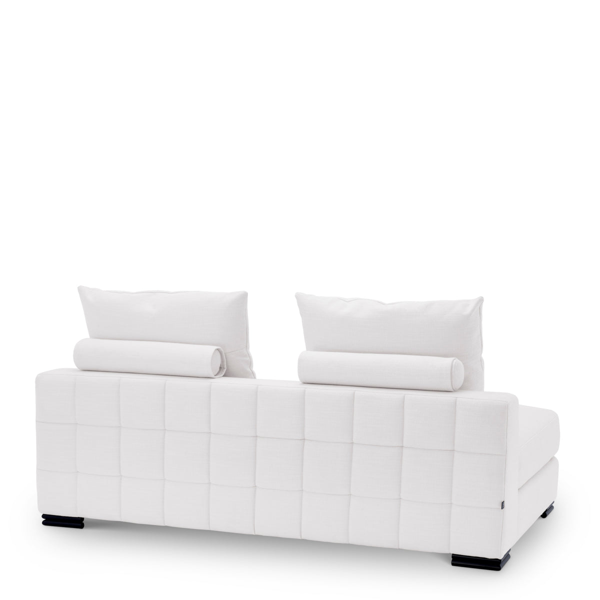 Canapé modulable 2 places en tissu blanc Avalon | Eichholtz Clifford - vue d'ambiance | REMO-HOME