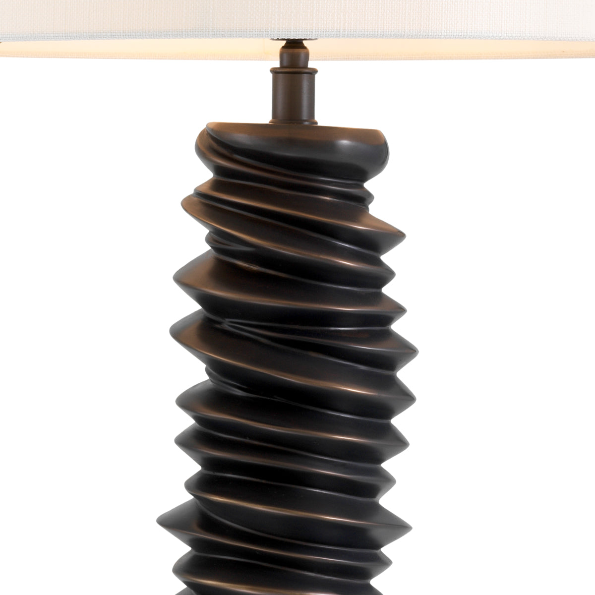 Lampe de table en finition bronze avec abat-jour | Eichholtz Miro - vue d'ambiance | REMO-HOME