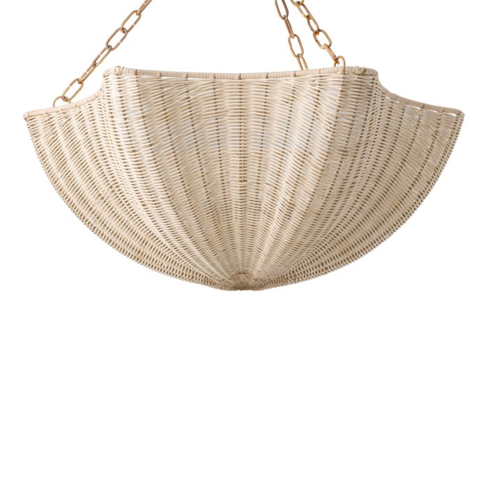 Lustre doré en rotin | Eichholtz Los Palmos