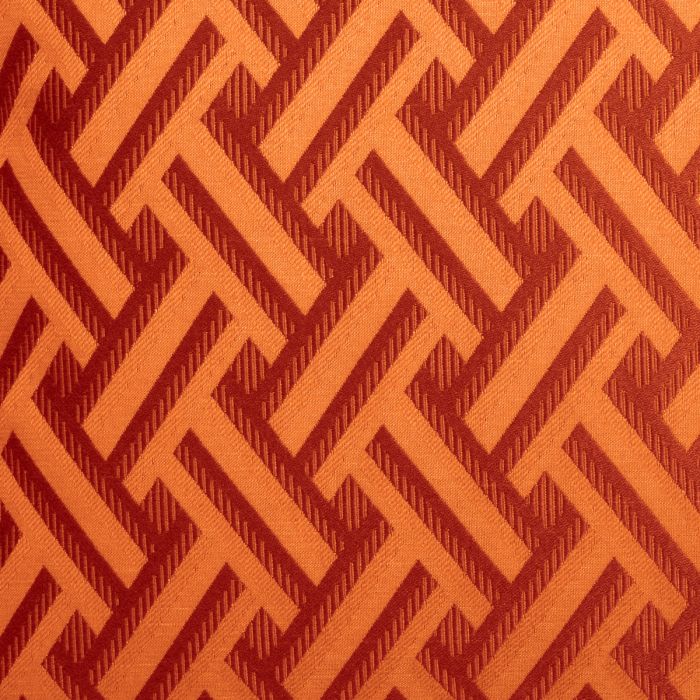 Coussin carré en tissu orange | Eichholtz Doria S