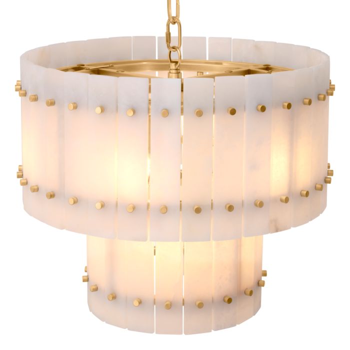 Lustre doré en albâtre | Eichholtz Ruby S