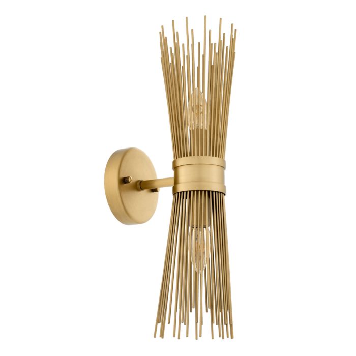 Applique murale dorée en laiton | Eichholtz Roméo Double