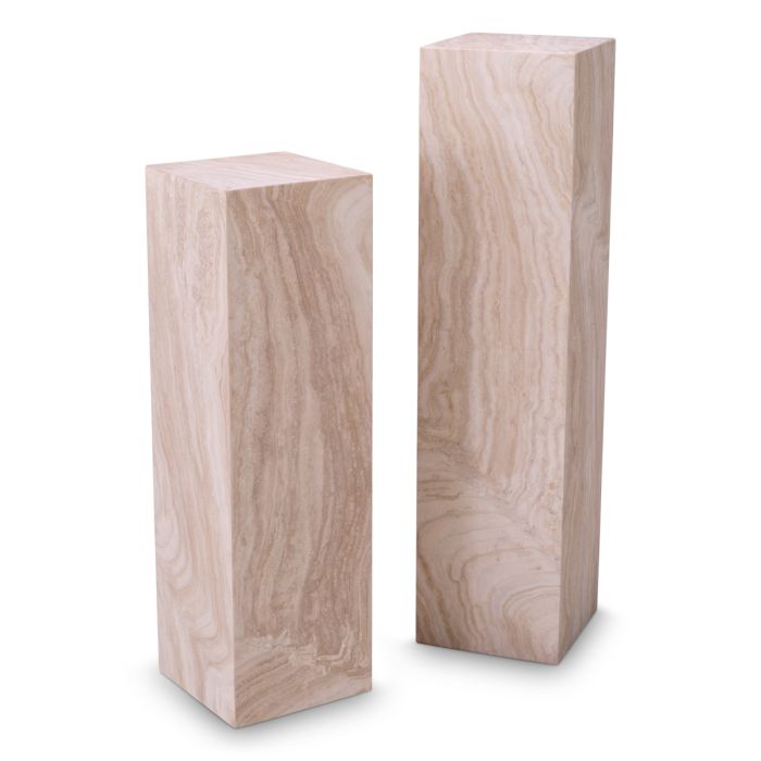 Colonne en bois | Eichholtz Lucca L - vue d'ambiance | REMO-HOME
