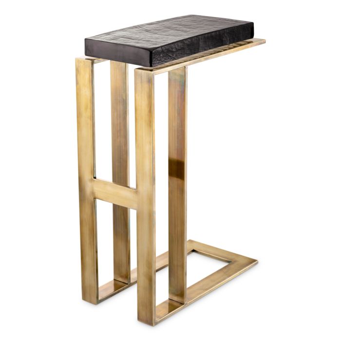 Table d'appoint dorée en verre soufflé | Eichholtz Pierre