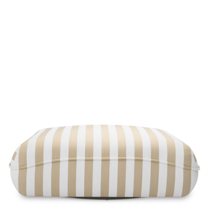 Pouf extérieur en tissu beige | Eichholtz Relax