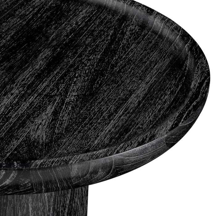 Table d'appoint en chêne anthracite | Eichholtz Rouault