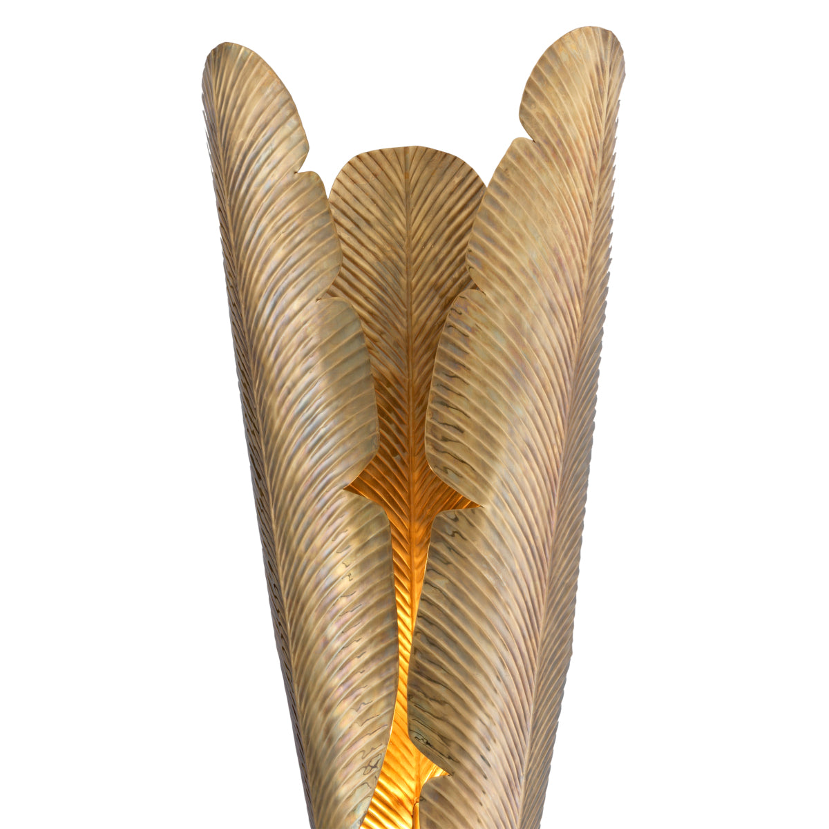 Lampe sur pied en laiton vintage | Eichholtz Plantain - vue d'ambiance | REMO-HOME