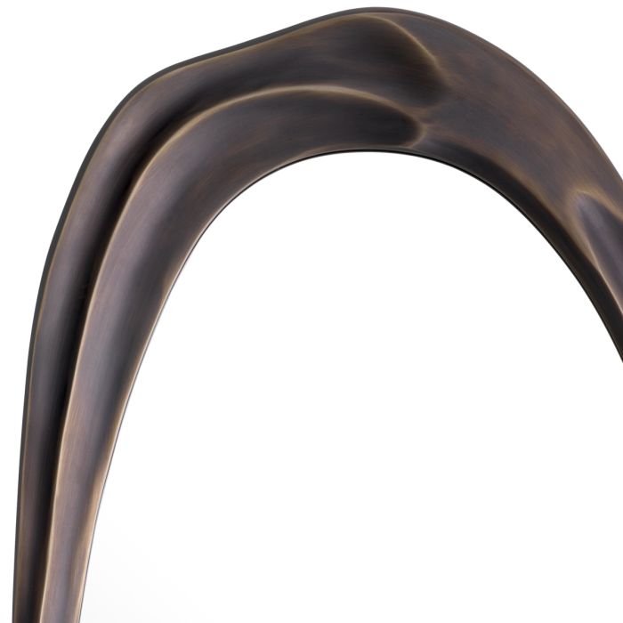 Miroir oval en bronze | Eichholtz Karma M