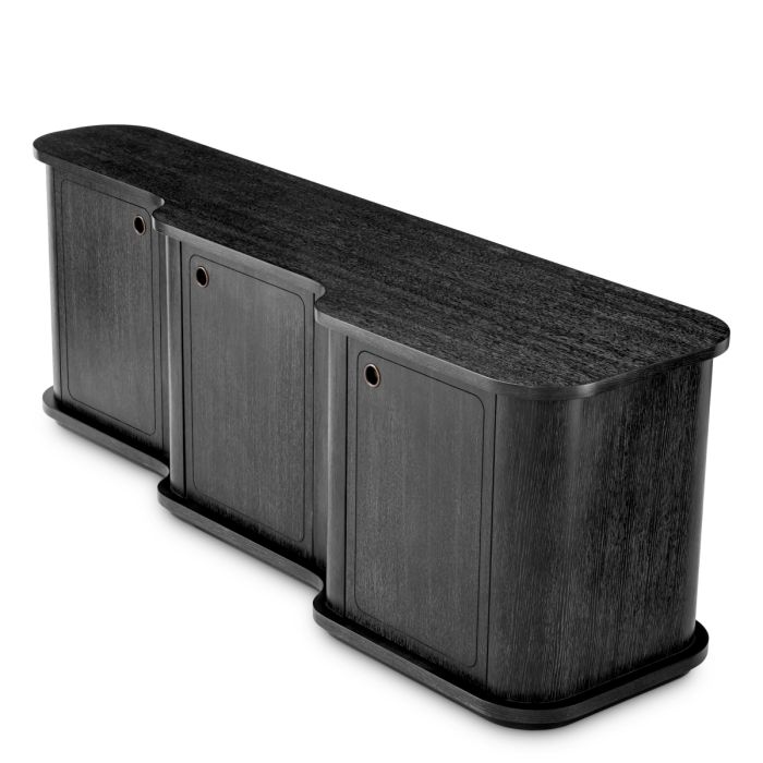 Buffet en chêne gris anthracite | Eichholtz Caprioli