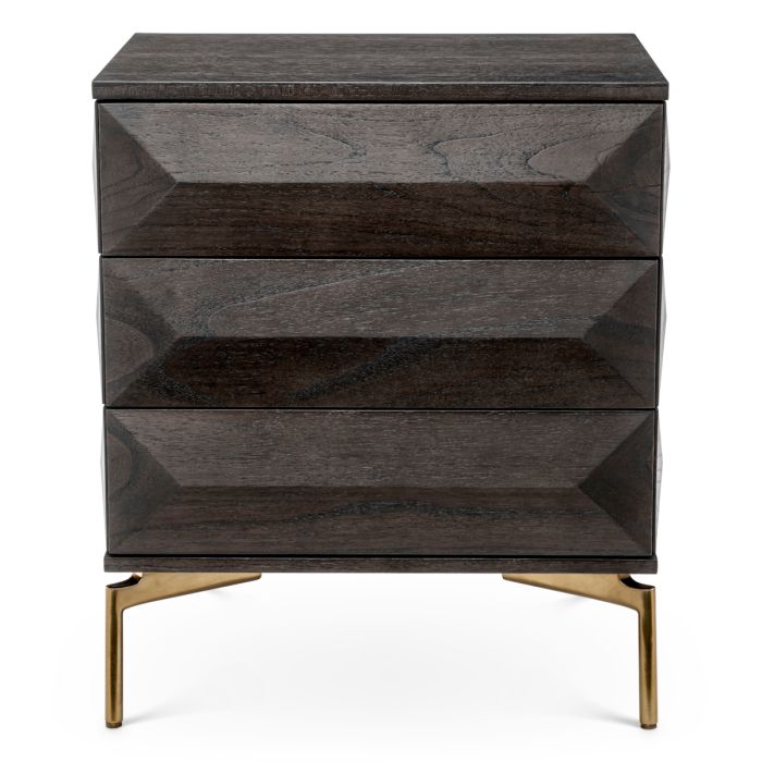 Table de chevet en chêne moka | Eichholtz Denver