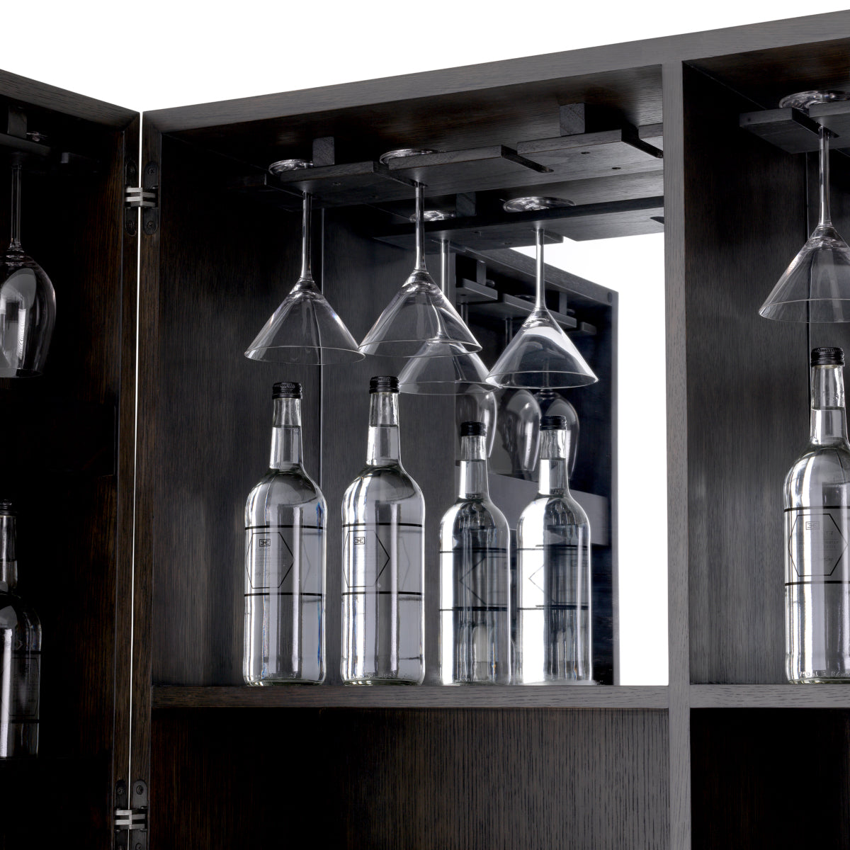 Buffet en chêne moka et bronze | Eichholtz Harrison - vue d'ambiance | REMO-HOME