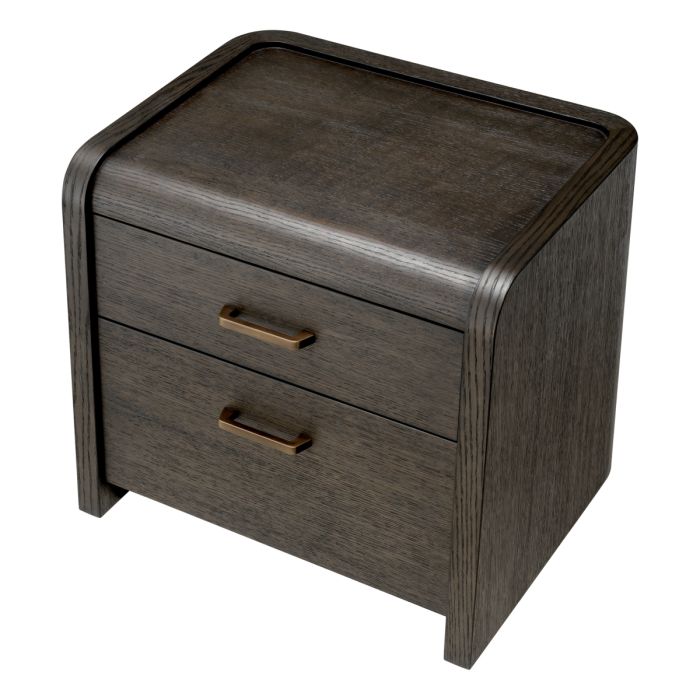 Table de chevet en chêne moka | Eichholtz Joane