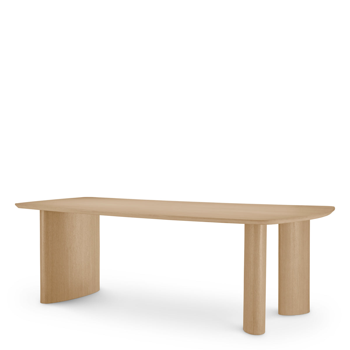 Table à manger en placage chêne naturel | Eichholtz Bergman S - vue d'ambiance | REMO-HOME