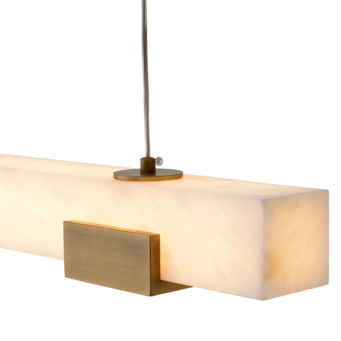 Lustre doré en albâtre | Eichholtz Furore