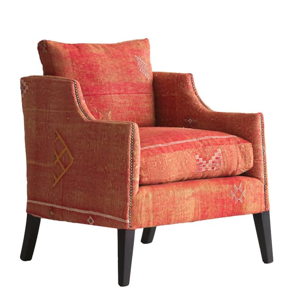 Fauteuil Regal Moroccan Orange | Andrew Martin - vue principale | REMO-HOME