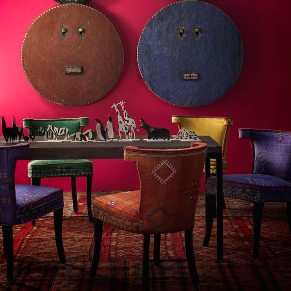 Chaise de salle à manger Vincent Moroccan | Andrew Martin - vue de détail | REMO-HOME